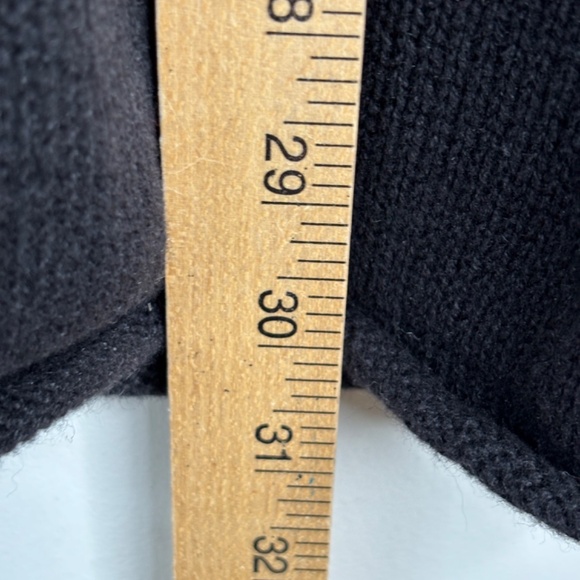 VTG 90s Ugly Christmas Sweater Cardigan 1X Embroidery Patchwork Mitten Snowflake - Picture 6 of 9